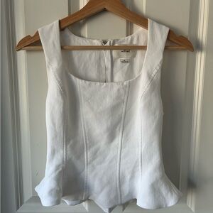 Aritzia Wilfred White Rhodara Bustier